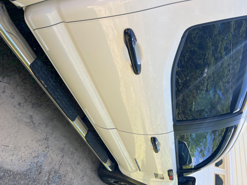 Exterior Door Handle Overlays For Tacoma (2016-2023) - Customer Photo From Eloy B.