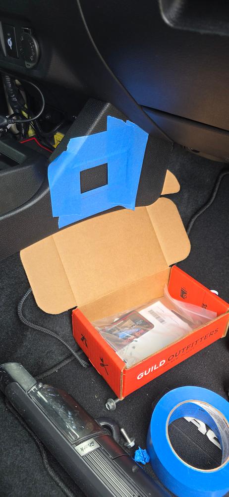 Guild Outfitters Interior Outlet Upgrade Kit For Tacoma (2005-2023) - Customer Photo From Jack Hughes