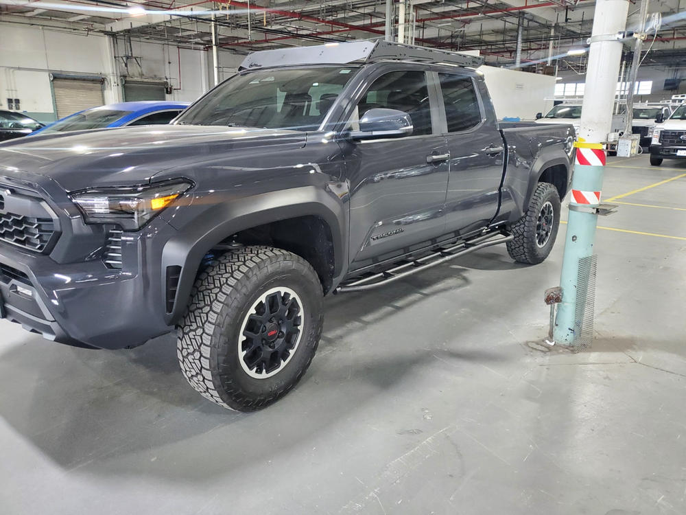 Cali Raised Step Edition Rock Sliders For Tacoma (2024-Current) - Customer Photo From ROBERT SHAW