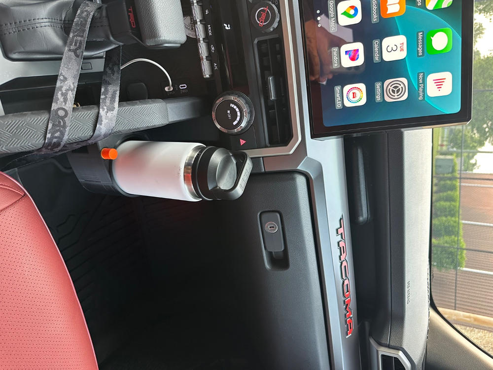 Cali Raised Interior Center Console Molle Panel For Tacoma (2024-Current) - Customer Photo From Roberto Banda