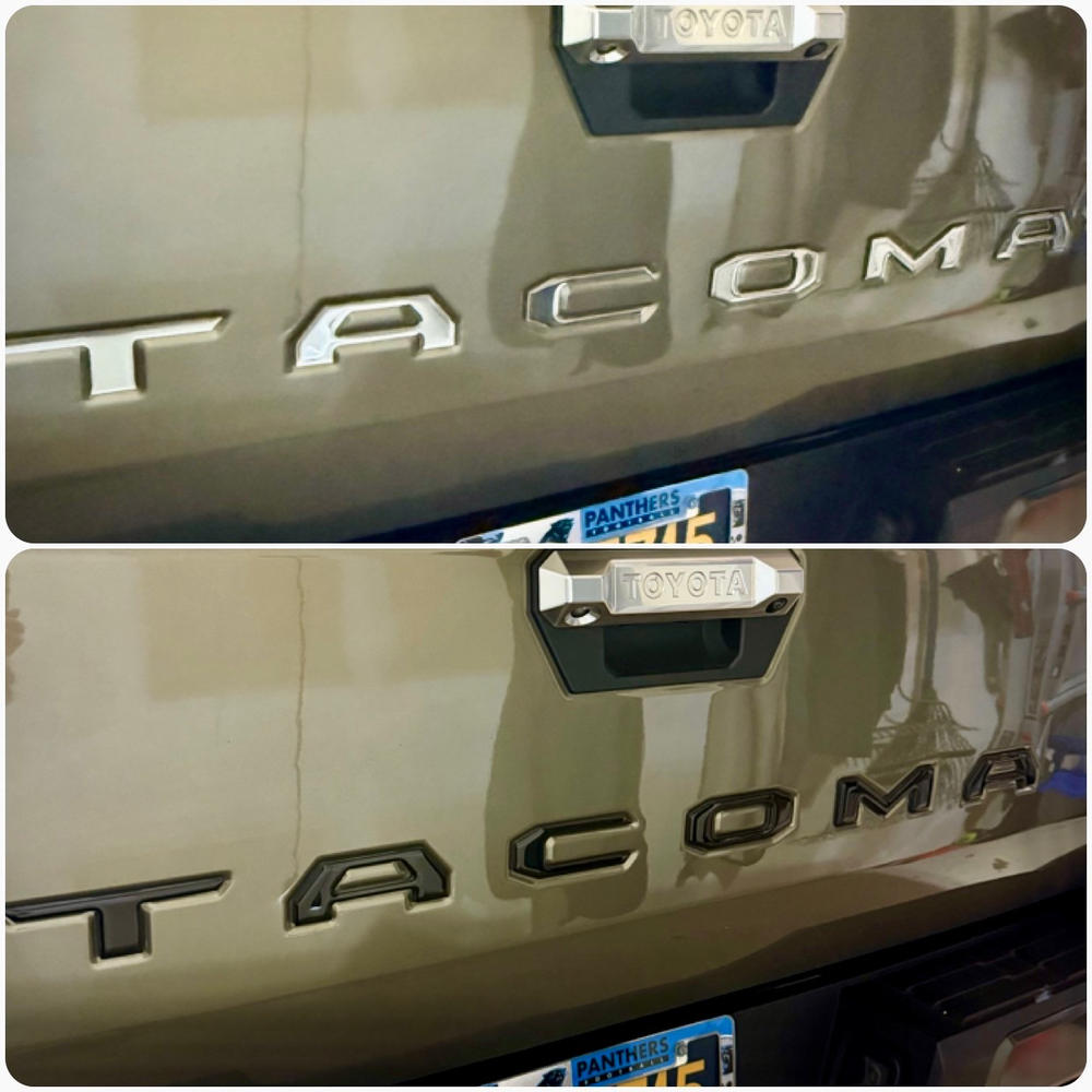 Tufskinz Tailgate Inserts For Tacoma (2024-Current) - Customer Photo From Dinky Smalls
