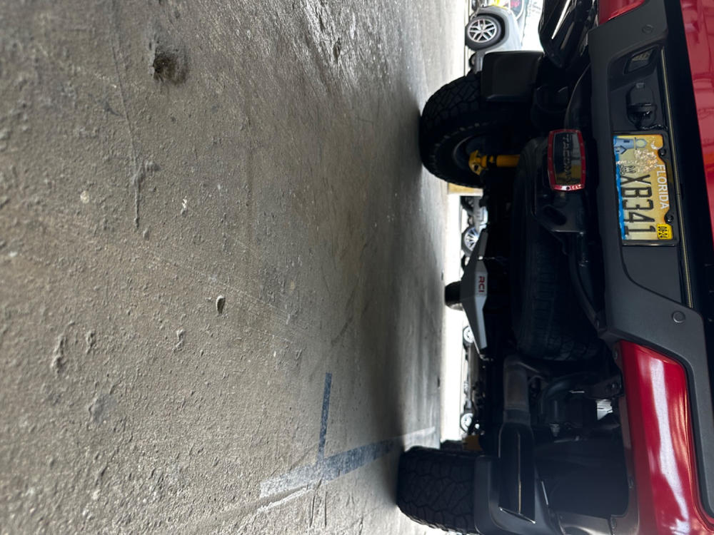 RCI SR5/TRD Sport Rear Differential Skid Plate For Tacoma (2016-2023) - Customer Photo From Mario G.