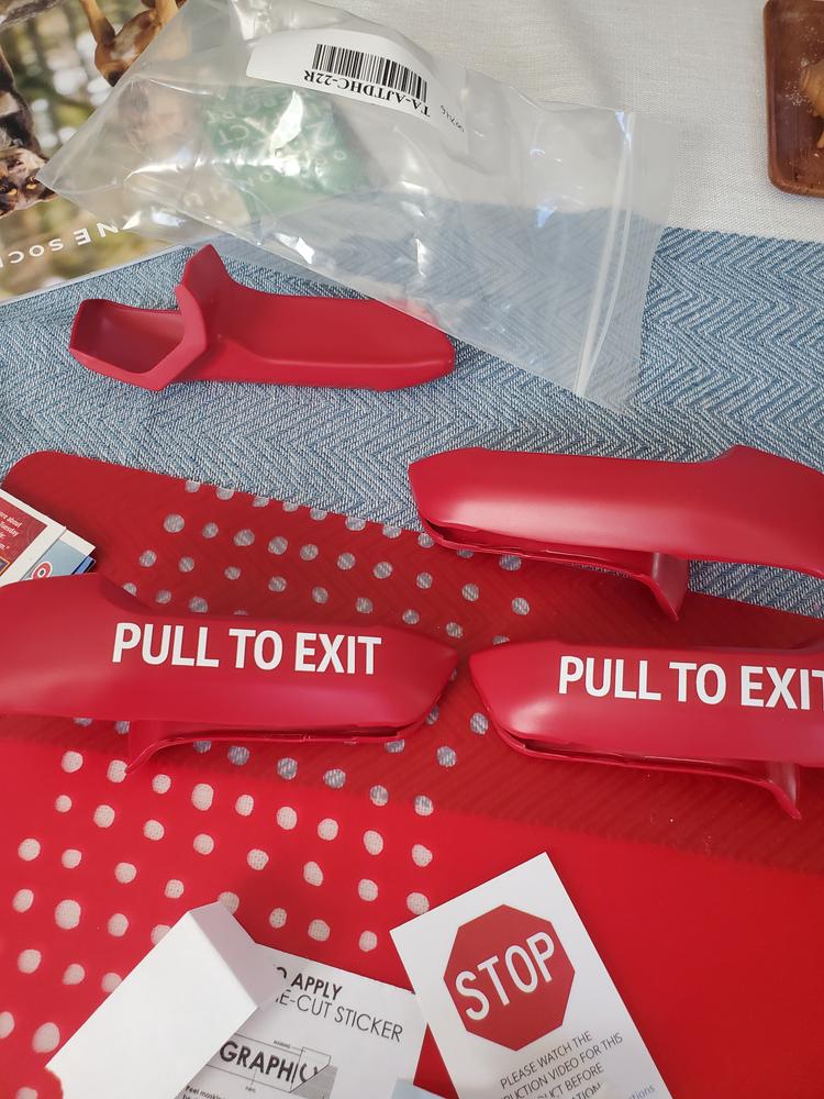 AJT Design Door Handle Covers For Tacoma (2024-Current) - Customer Photo From Joel