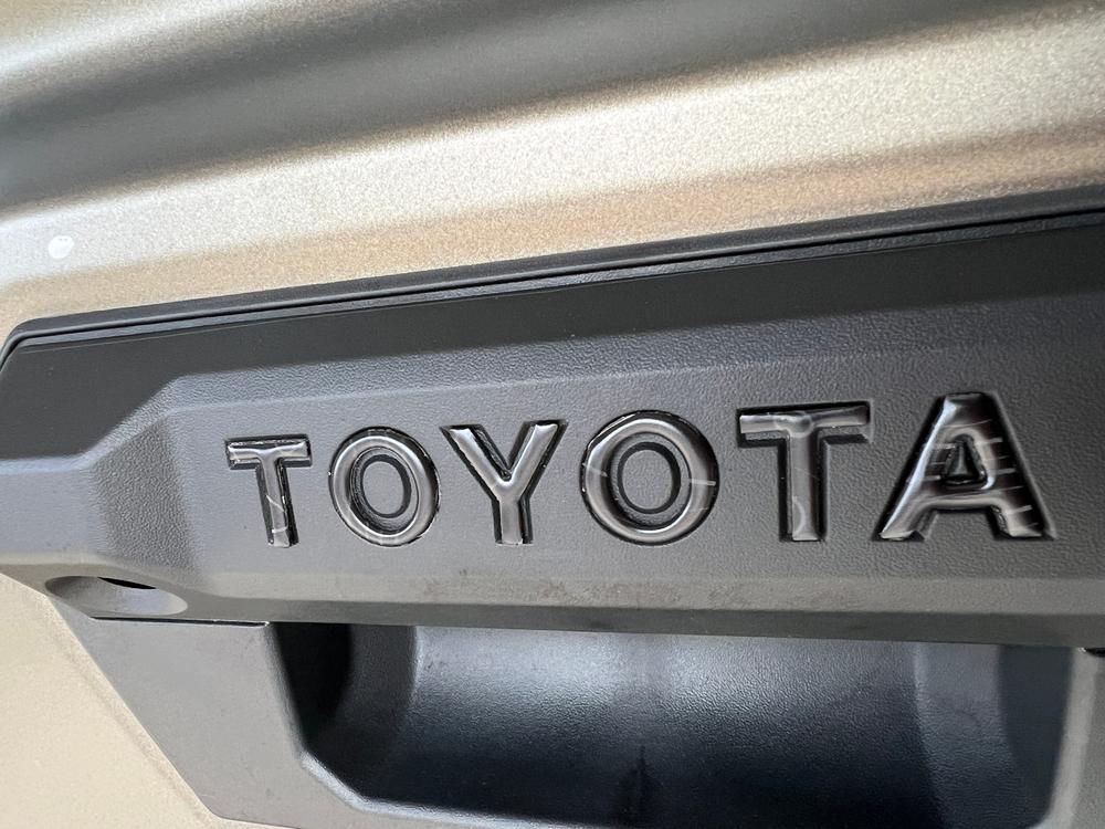 Tufskinz Tailgate Handle Letter Overlays For Tacoma (2024-Current) - Customer Photo From JON LAMBETH