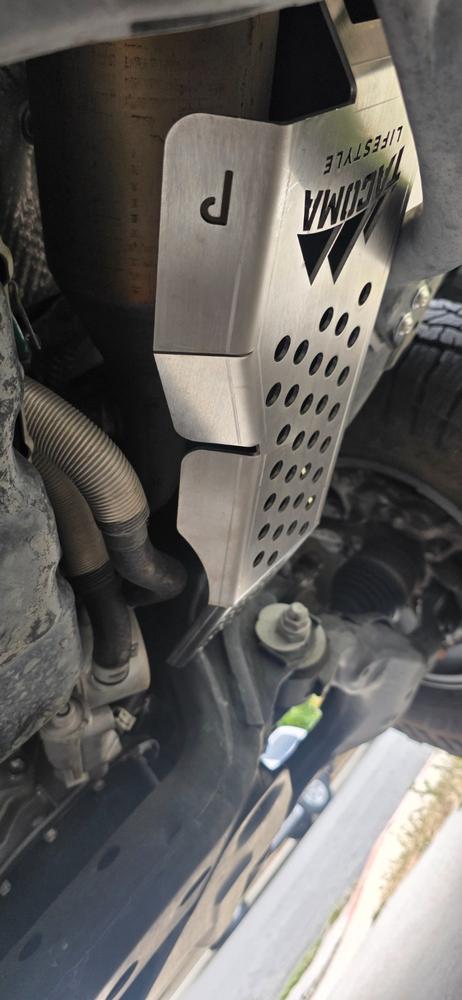 Tacoma Lifestyle Catalytic Converter Shield For Tacoma (2016-2023) - Customer Photo From David Ayala