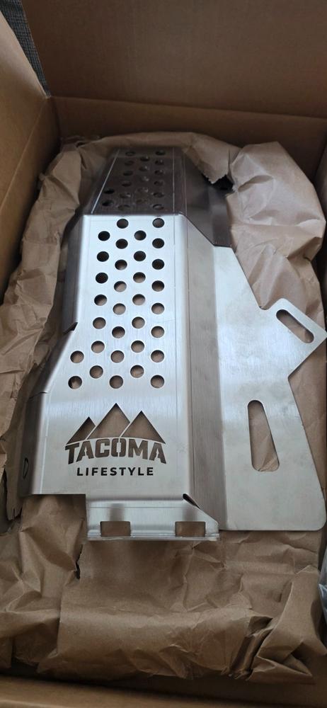 Tacoma Lifestyle Catalytic Converter Shield For Tacoma (2016-2023) - Customer Photo From David Ayala