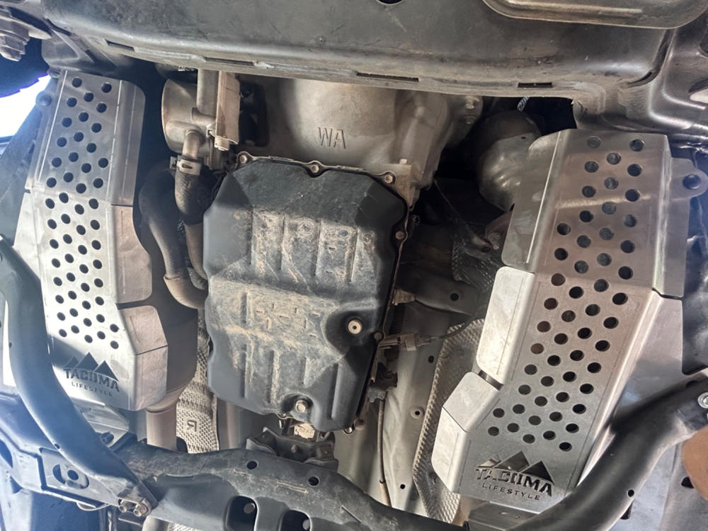 Tacoma Lifestyle Catalytic Converter Shield For Tacoma (2016-2023) - Customer Photo From Triana L.