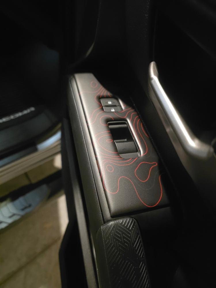 Tufskinz Door Switches Accent Trim For Tacoma (2024-Current) - Customer Photo From William McDaniel