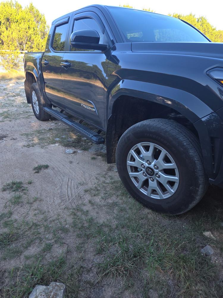 ARK Mud Flaps And Micros For Tacoma (2024-Current) - Customer Photo From Adam Ballard
