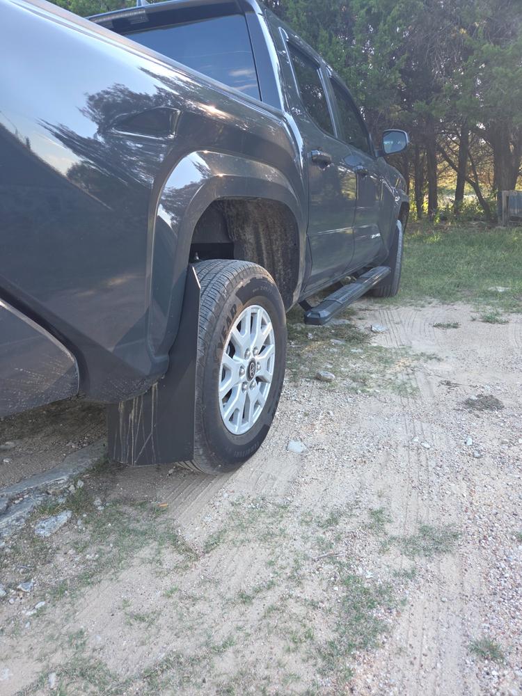 ARK Mud Flaps And Micros For Tacoma (2024-Current) - Customer Photo From Adam Ballard