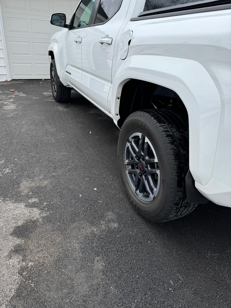 ARK Mud Flaps And Micros For Tacoma (2024-Current) - Customer Photo From julie