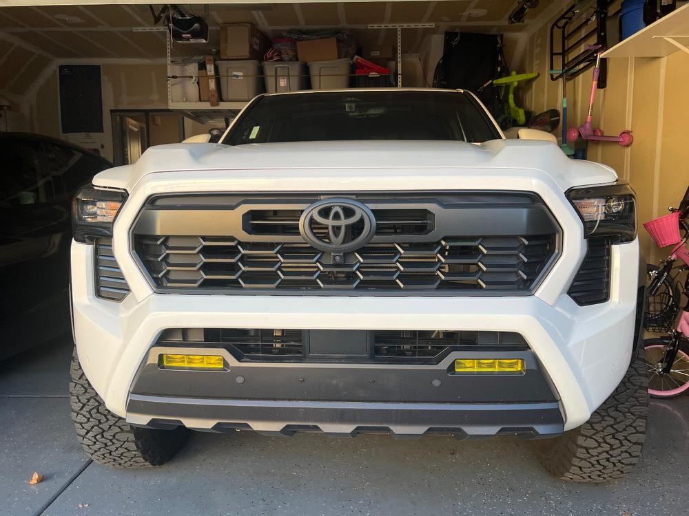 Lamin-X Fog Light Covers For Tacoma (2024-Current) - Customer Photo From Jenzen David