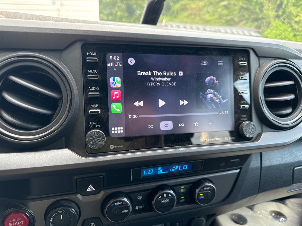 Mace MFG Topo Volume Knob For Tacoma (2016-2024) - Customer Photo From Matt L