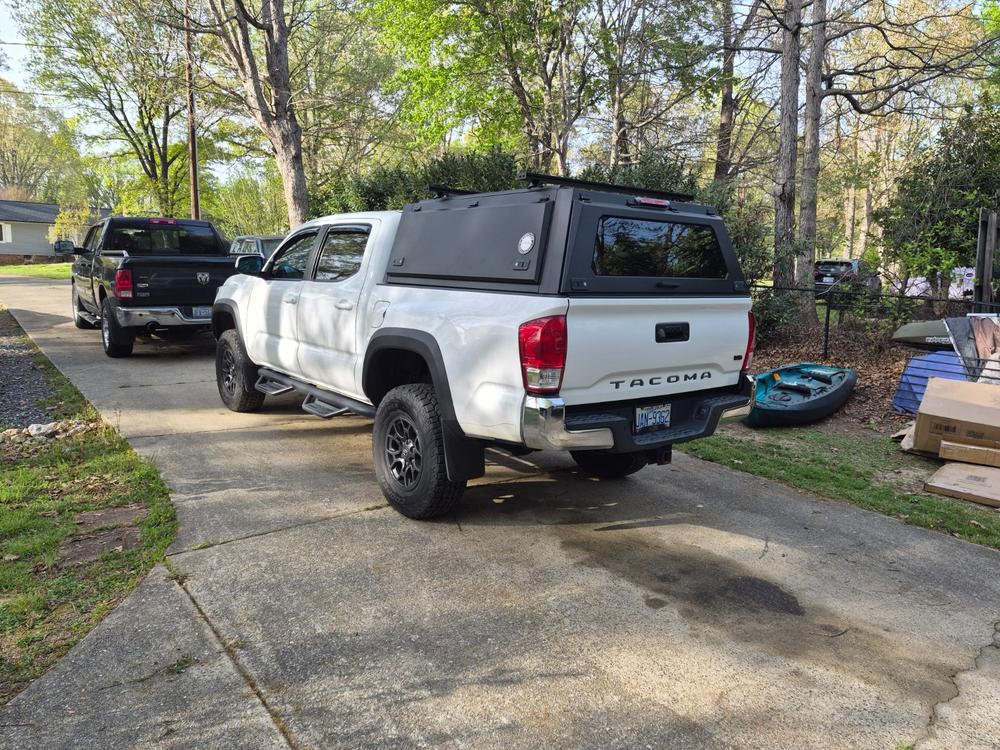 Overland Vehicle Systems Expedition Truck Cap (OVS Shell) For Tacoma (2016-Current) - Customer Photo From James Shuman