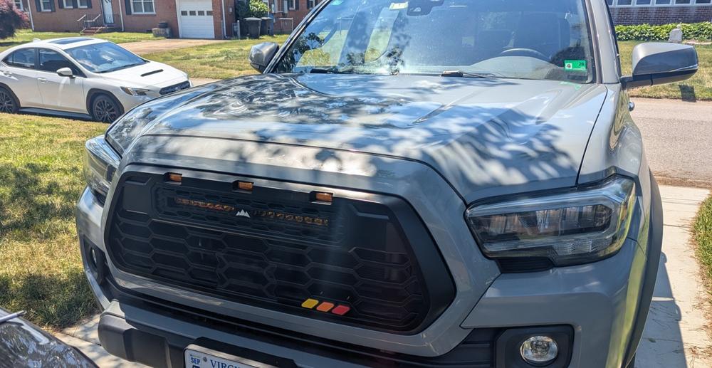 Tacoma Lifestyle Rogue Light Bar Grille For Tacoma (2016-2023) - Customer Photo From John Galvin