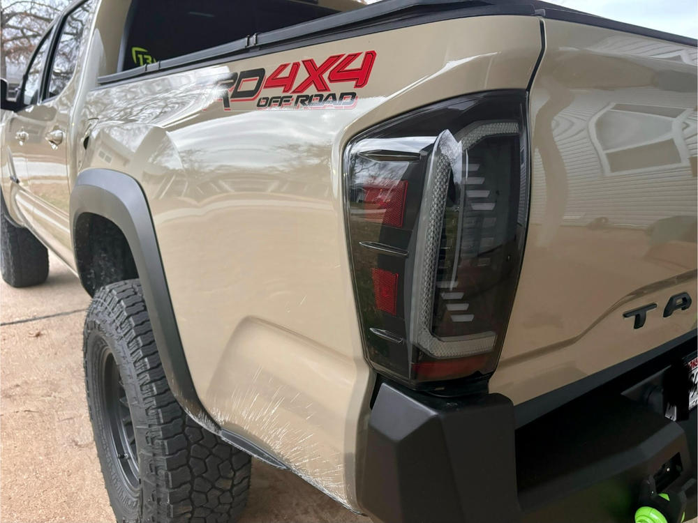 Tacoma Lifestyle Rogue Amber Turn Signal Tail Lights For Tacoma (2016-2023) - Customer Photo From Jake Karst