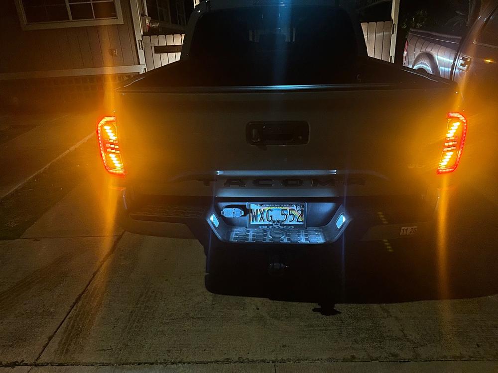 Tacoma Lifestyle Rogue Amber Turn Signal Tail Lights For Tacoma (2016-2023) - Customer Photo From Dagdagan