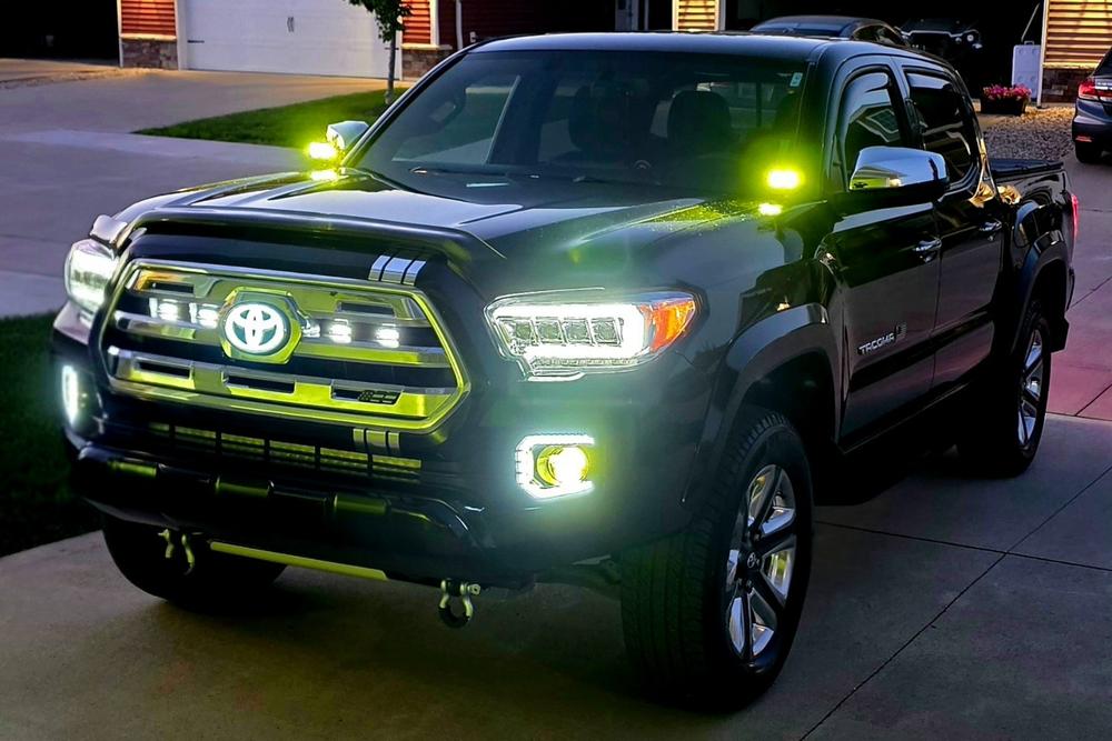 Tacoma Lifestyle Stealth Fog Light Kit For Tacoma (2012-2023) - Customer Photo From Steve Tua