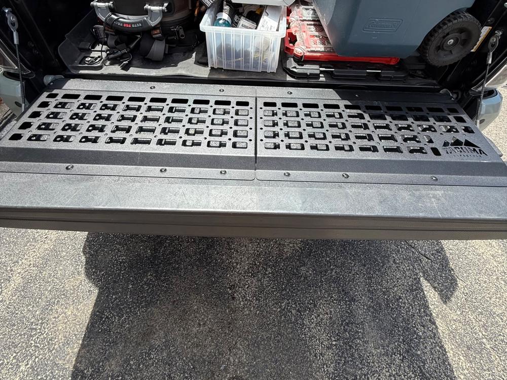 Tacoma Lifestyle Tailgate Bed Molle Panel For Tacoma (2005-2023) - Customer Photo From Reyes Estrada