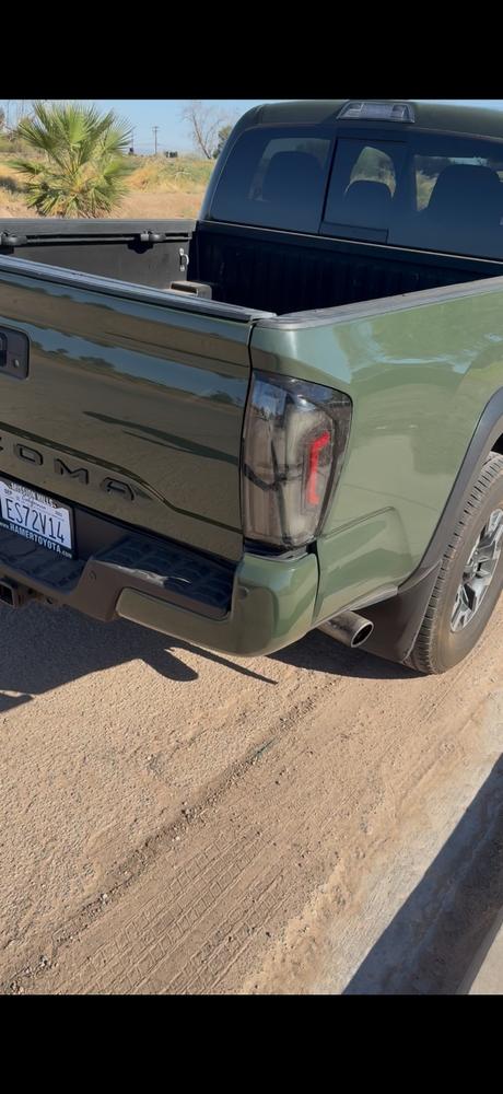AlphaRex Nova Series Prismatic LED Tail Lights For Tacoma (2016-2023) - Customer Photo From Simmie Phillips