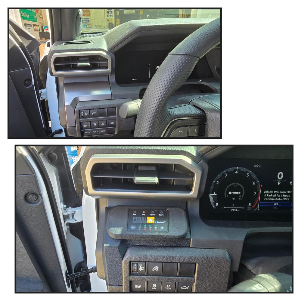 Tacoma Lifestyle Pedal Commander Mount For Tacoma (2024-Current) - Customer Photo From WILL GOW