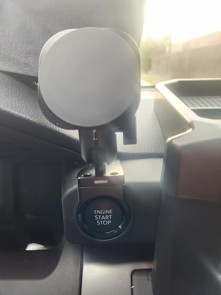 Offroam Phone Mount For Tacoma (2024-Current) - Customer Photo From Gilbert Perez
