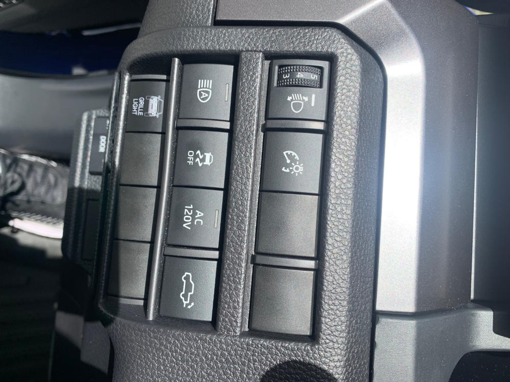 OEM Style Light Switches For Tacoma (2024-Current) - Customer Photo From WILL CHRISTIAN