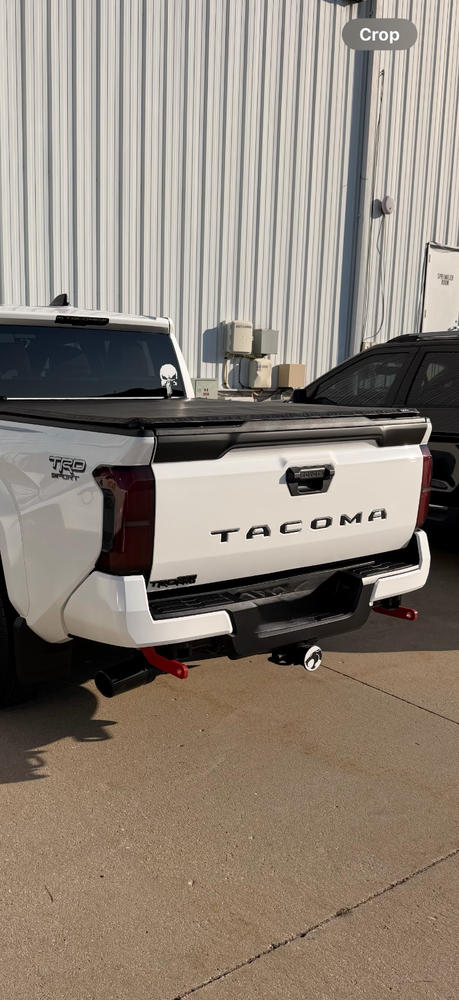 Bumpershellz Tailgate Spoiler Appliquè For Tacoma (2024-Current) - Customer Photo From Roberto Banda