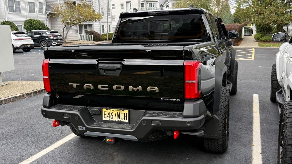 Bumpershellz Tailgate Spoiler Appliquè For Tacoma (2024-Current) - Customer Photo From Ray Cartagena IV