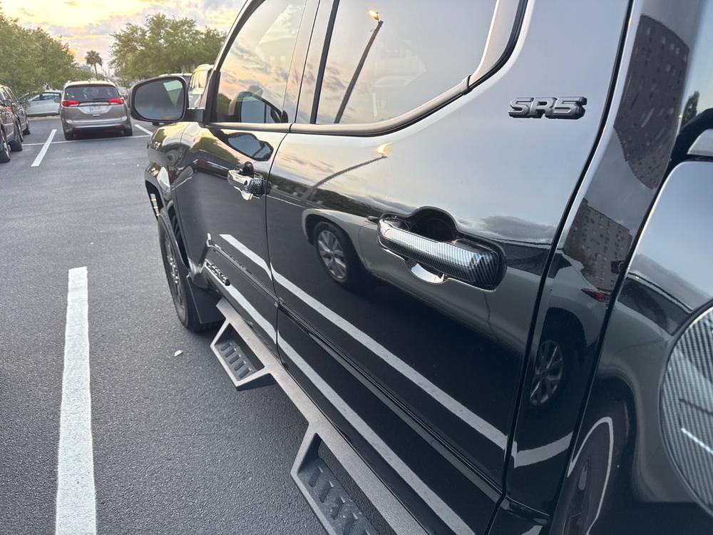 Tacoma Lifestyle Exterior Door Handle Cover For Tacoma (2024-Current) - Customer Photo From Jose Flores