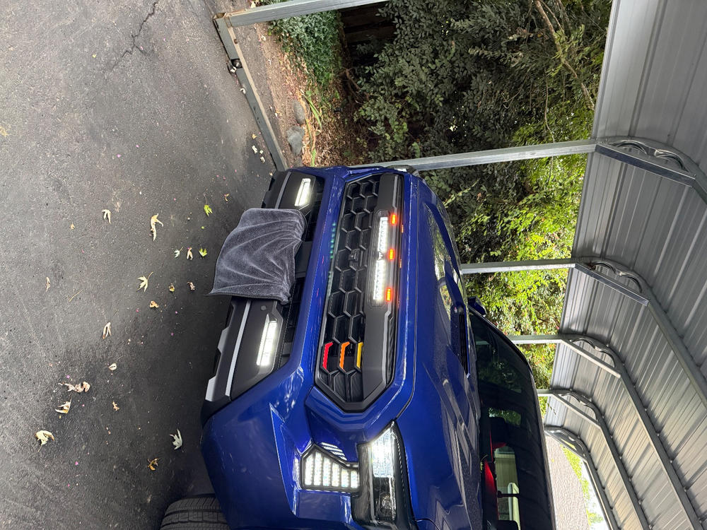 Tacoma Lifestyle Rogue Light Bar Grille For Tacoma (2024-Current) - Customer Photo From Michael Sisul