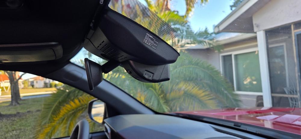 FITCAMX Dash Cam For Tacoma (2018-Current) - Customer Photo From Angelo Tolentino