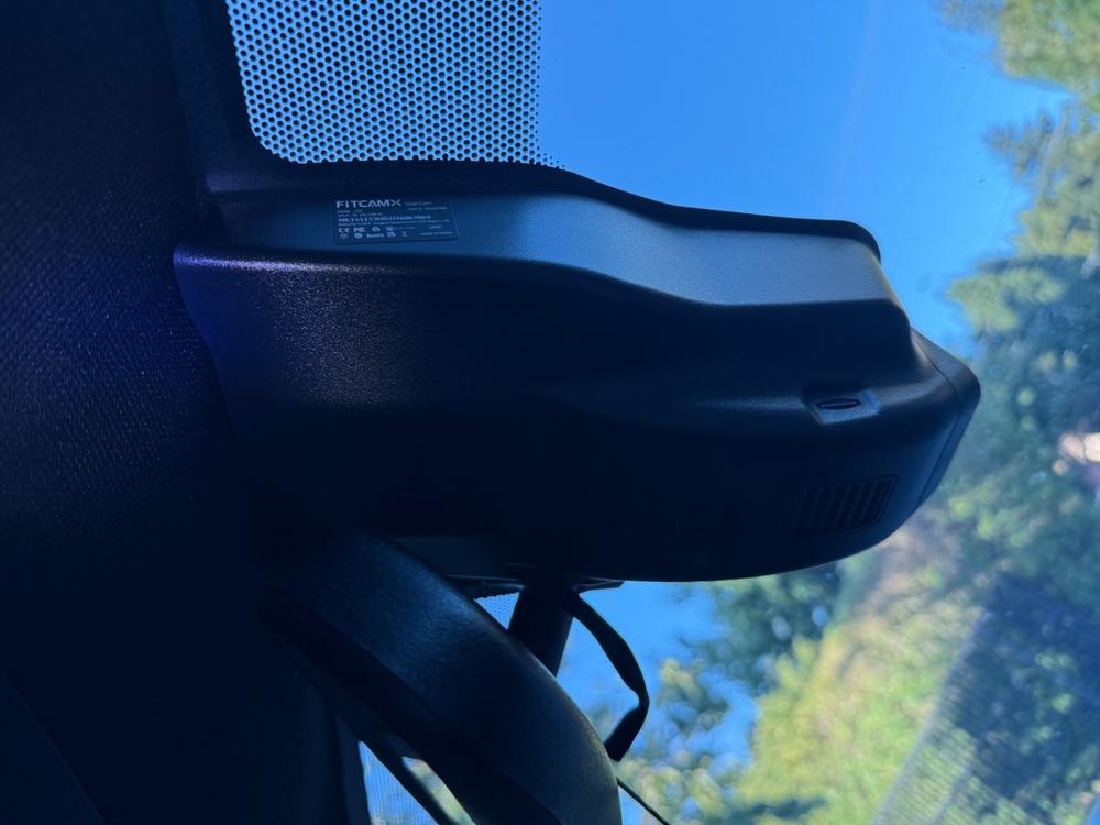 FITCAMX Dash Cam For Tacoma (2018-Current) - Customer Photo From Adolfo Jimenez