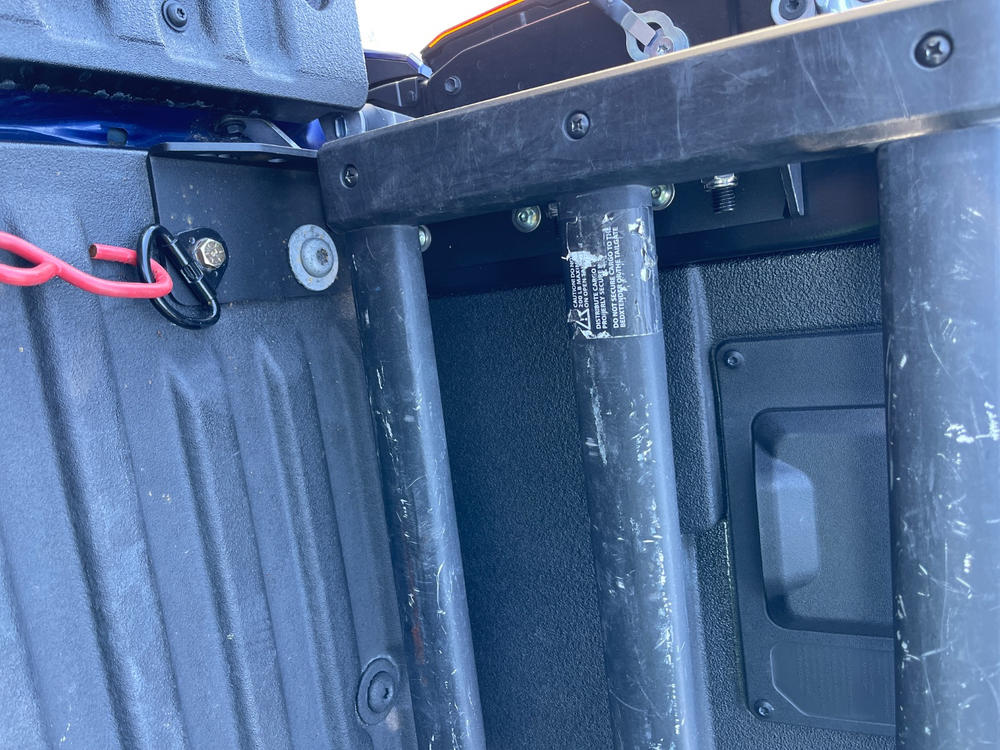 Tacoma Lifestyle Bed Channel Stiffeners For Tacoma (2024-Current) - Customer Photo From Alexander Kolman
