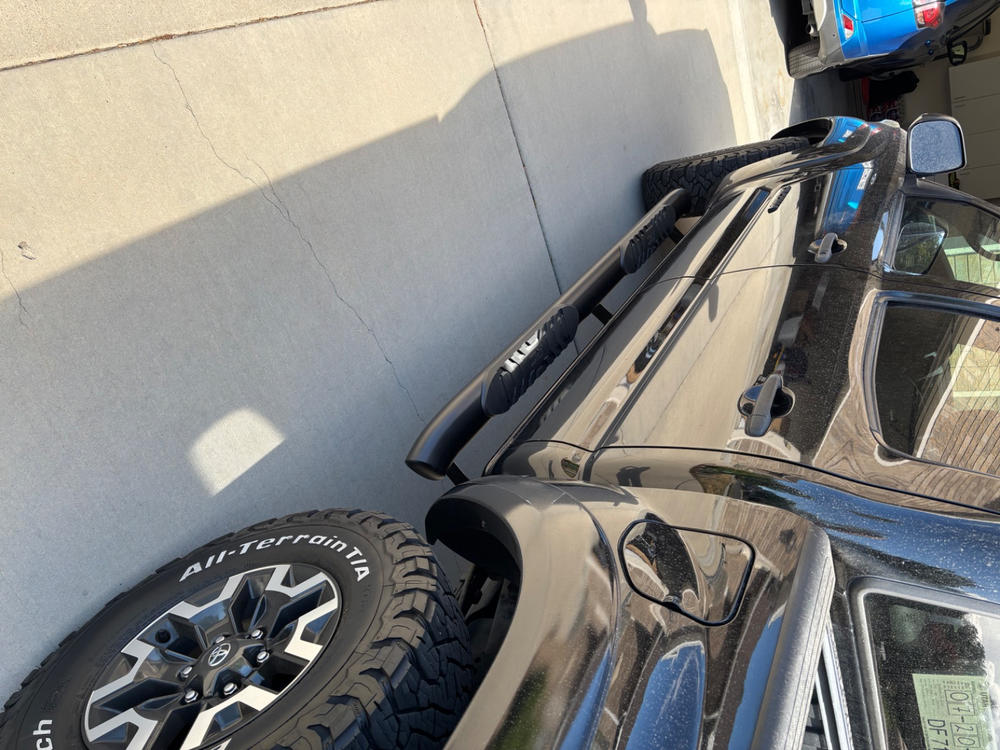 Rough Country Oval Nerf Step For Tacoma (2005-2023) - Customer Photo From Eric H Sorensen