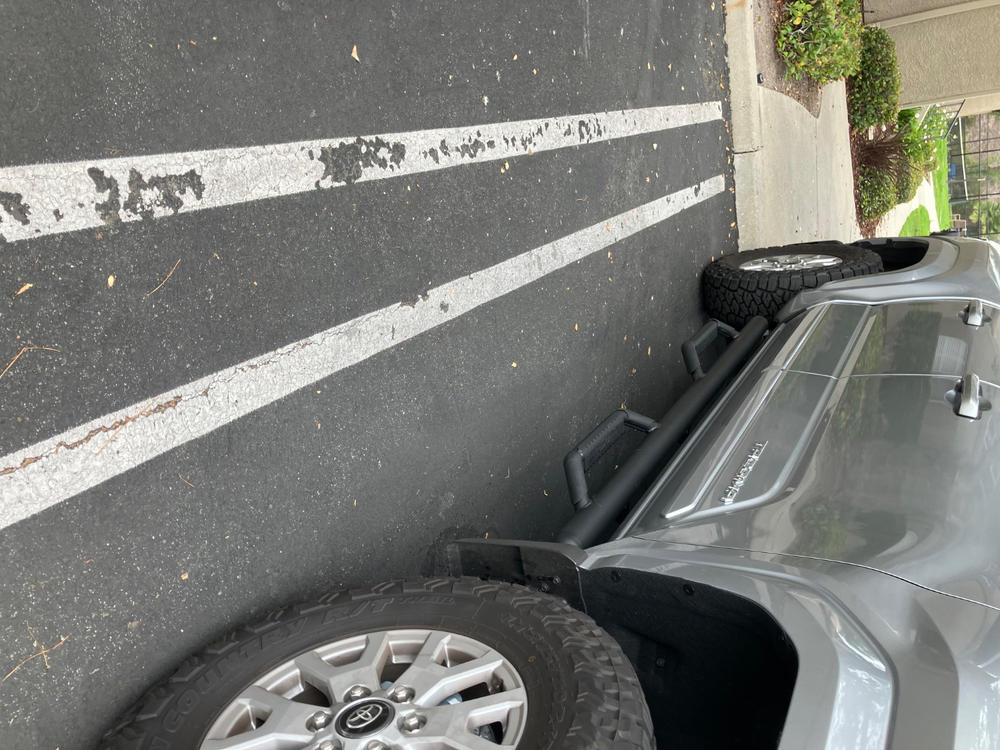 Rough Country Nerf Steps For Tacoma (2024-Current) - Customer Photo From Charles Christian