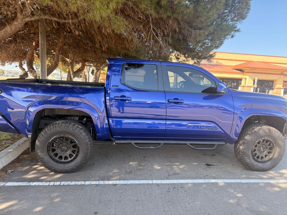 Rough Country Nerf Steps For Tacoma (2024-Current) - Customer Photo From Rene Bautista