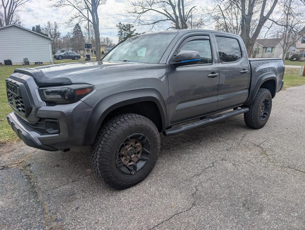 Rough Country Fender Flares For Tacoma (2016-2023) - Customer Photo From Joshua Strong