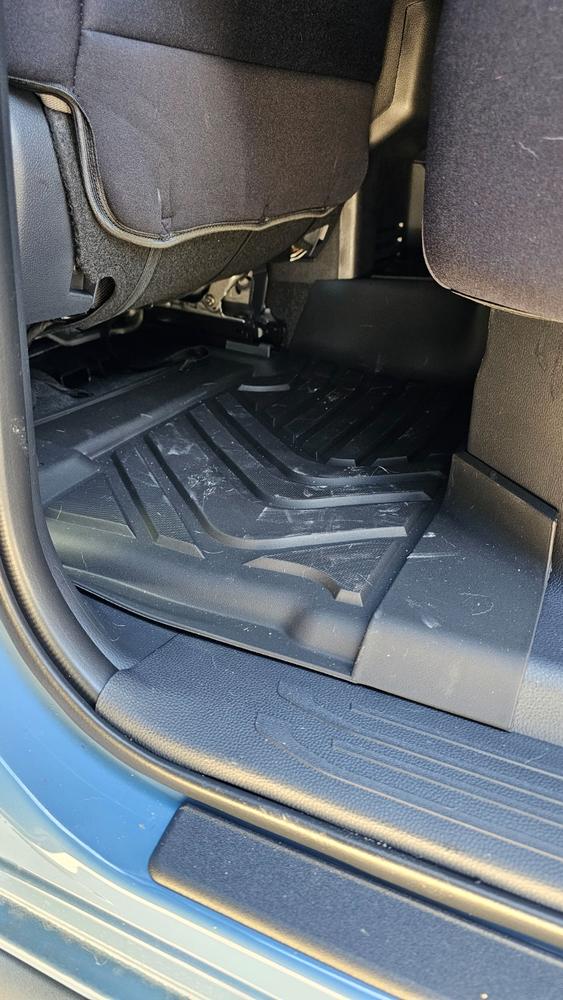 Rough Country Flex Fit Floor Mats For Tacoma (2024-Current) - Customer Photo From Andrew Cervantes