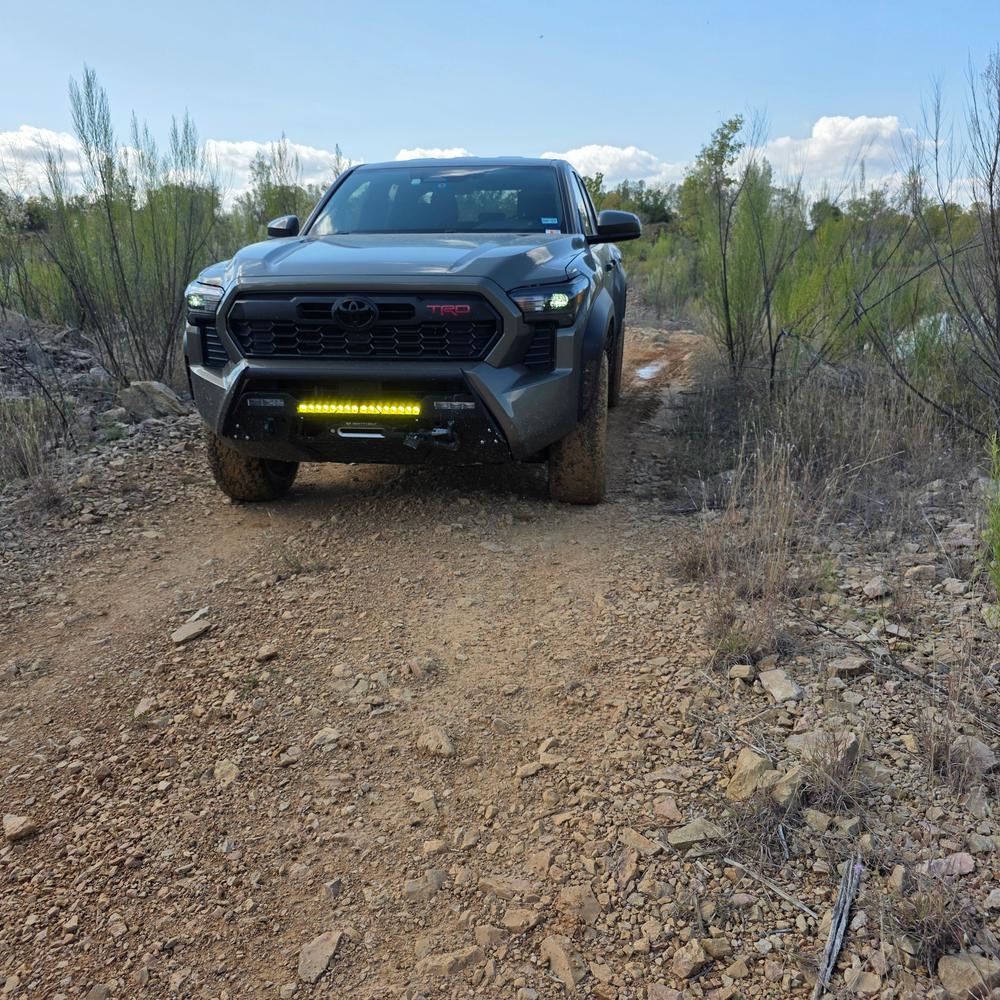 CBI Super Stock Covert Front Bumper For Tacoma (2024-Current) - Customer Photo From Nathan F