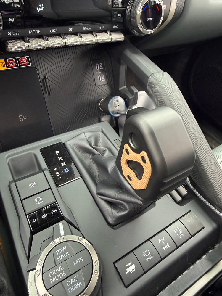 Teton Workshop Shift Knob Cerakoted For Tacoma (2024-Current) - Customer Photo From Lauren Casapulla