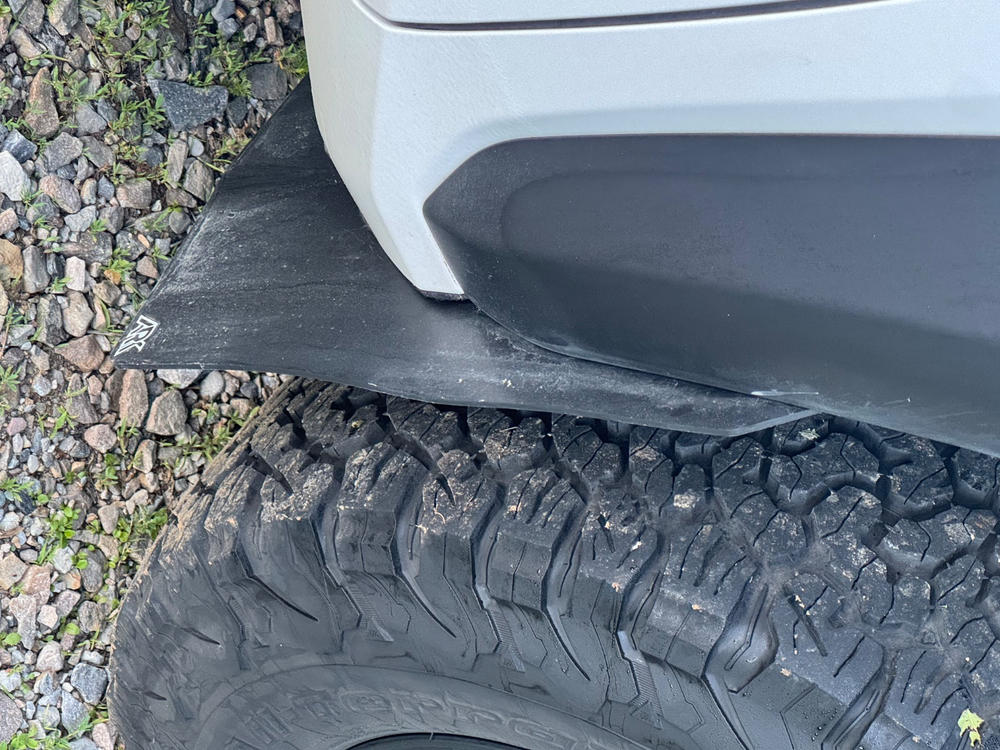 ARK TriXpoly Mid-Mudflaps For Tacoma (2024-Current) - Customer Photo From Hunter Mashak