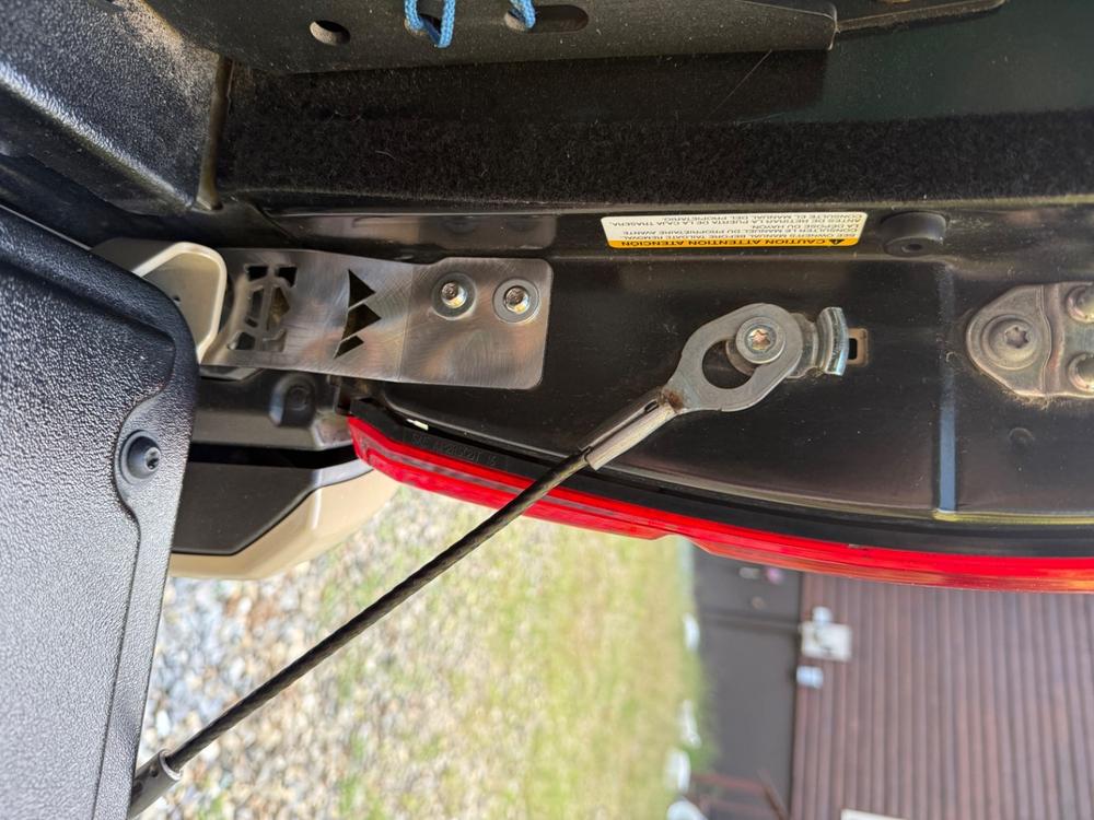 Tacoma Lifestyle Tailgate Theft Protector For Tacoma (2016-Current) - Customer Photo From Carol E Donaldson