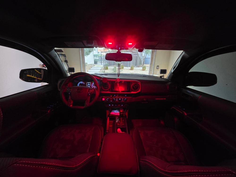 Meso Customs Ultimate Map Lights For Tacoma (2016-2023) - Customer Photo From Michael
