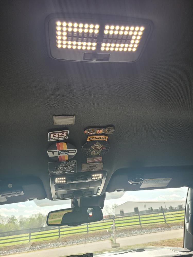 Meso Customs Ultimate Dome Light For Tacoma (2016-2023) - Customer Photo From Randal Underhill