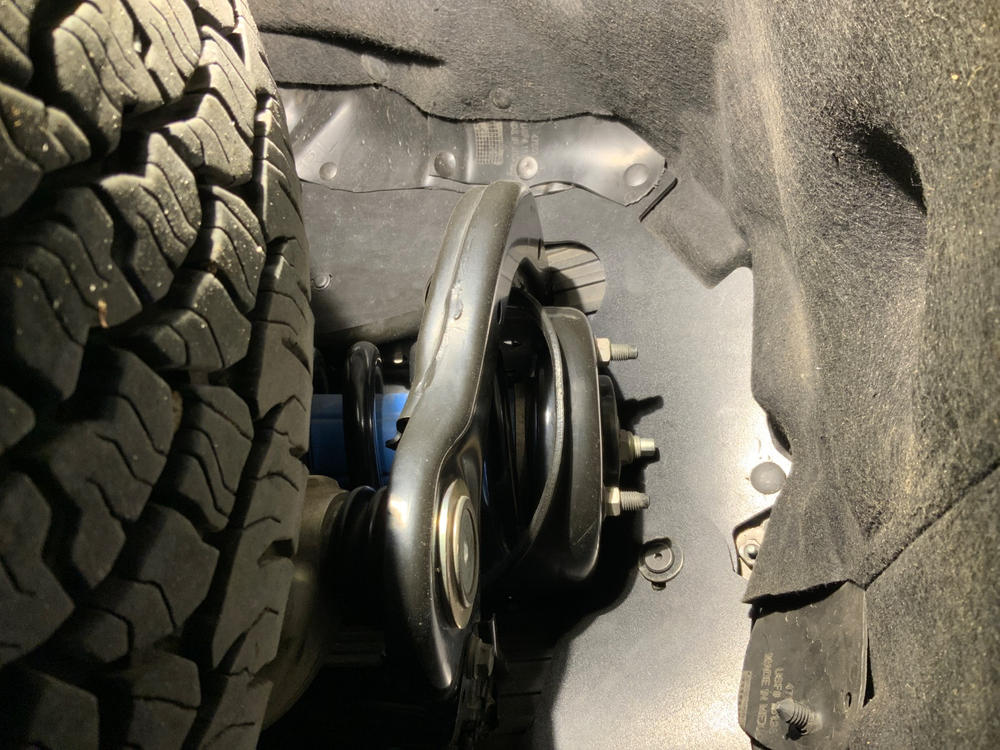 ARK TriXpoly Splash Guards For Tacoma (2024-Current) - Customer Photo From Michael Reid