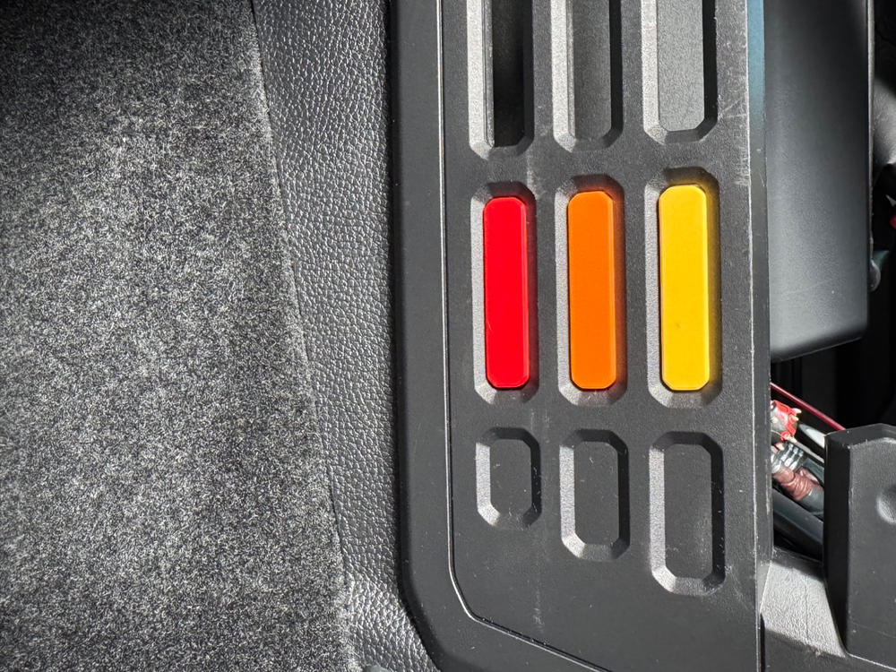 Tacoma Lifestyle Molle Panel Inserts For Tacoma (2024-Current) - Customer Photo From Steven Oxford