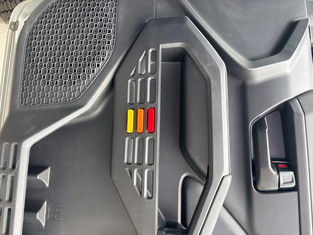 Tacoma Lifestyle Molle Panel Inserts For Tacoma (2024-Current) - Customer Photo From Jason Howard