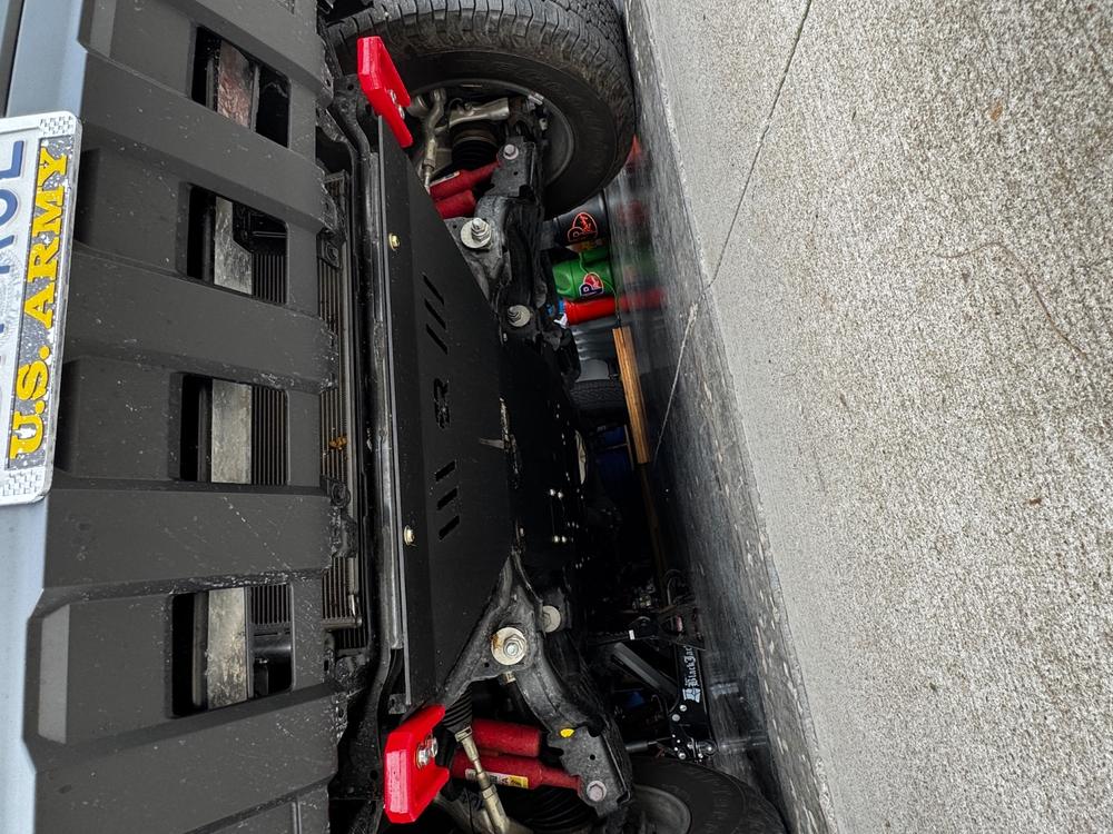 Cali Raised Front Skid Plate For Tacoma (2024-Current) - Customer Photo From Mark Coan