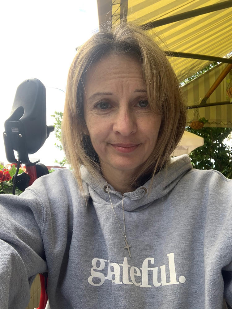 Grateful. - Hoodie - Customer Photo From Shazzy Tharby